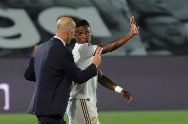 Vinícius y Zidane