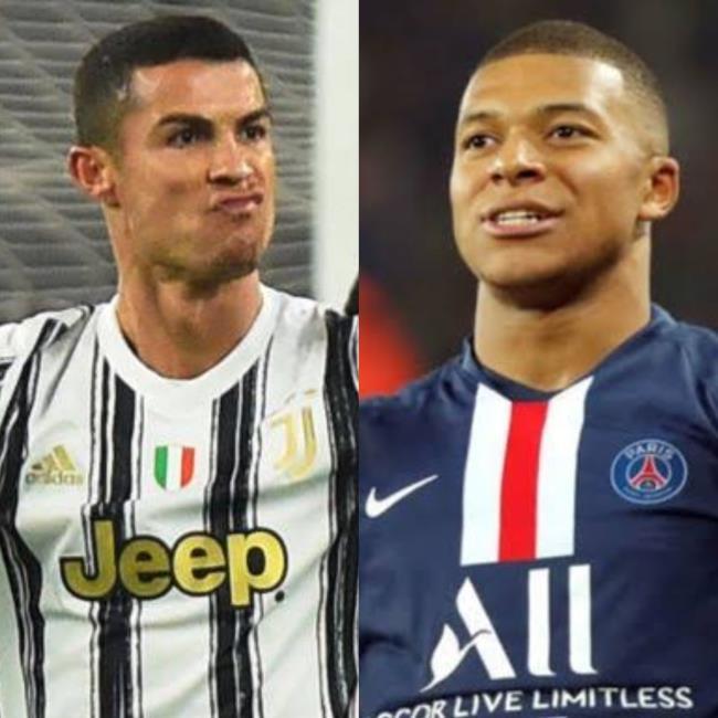 CR7 y Mbappé