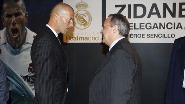 Florentino y Zidane