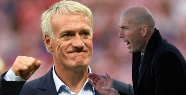Deschamps y Zidane