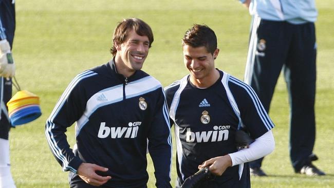 Cristiano y Ruud en el Madrid