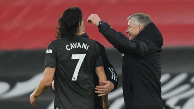 Solskjaer y Cavani