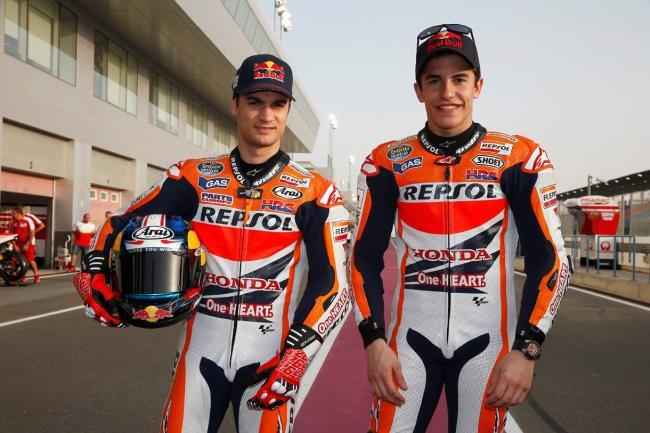 Dani Pedrosa y Marc Márquez