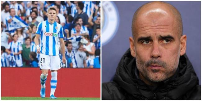 Guardiola y Odegaard