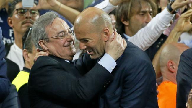 Zidane y Florentino