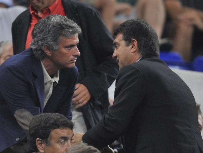 Mourinho y Laporta