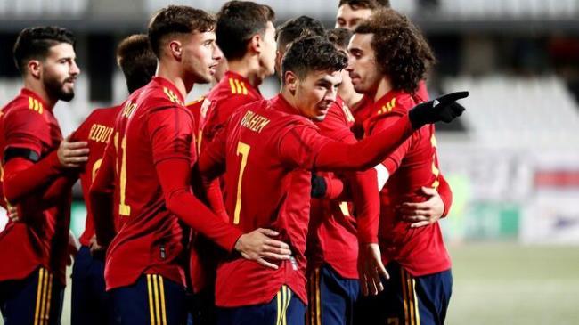 Brahim con la sub-21