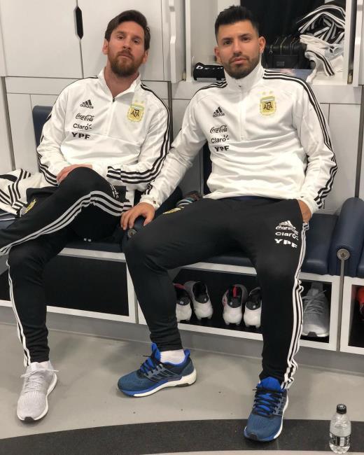 Messi y Agüero