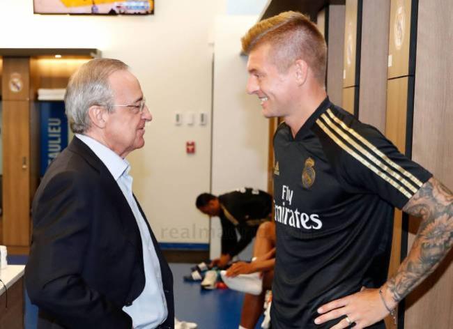Florentino y Kroos
