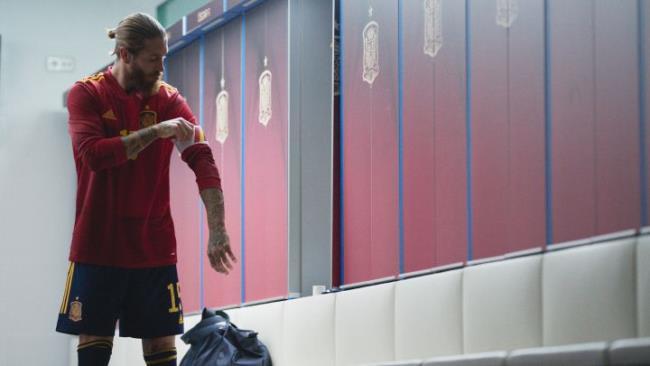 Ramos con la selección