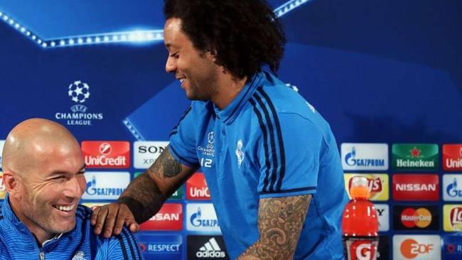 Zidane y Marcelo