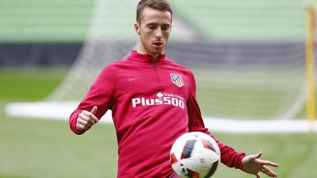 Diogo Jota con el Atlético