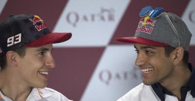 Marc Márquez y Jorge Martín