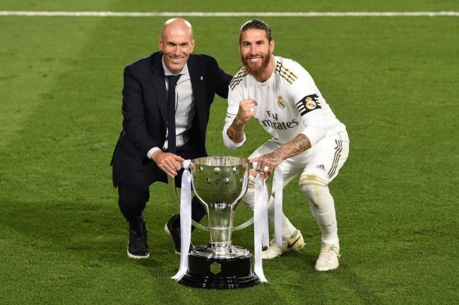 Zidane y Sergio Ramos