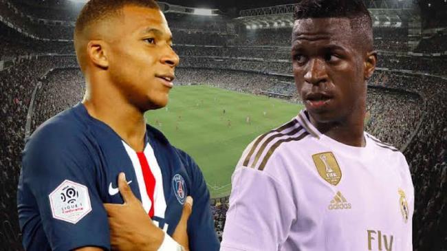 Mbappé y Vinícius