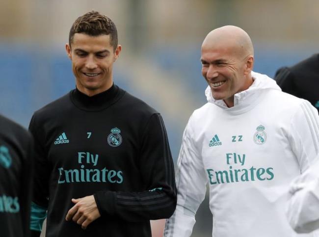 Cristiano y Zidane