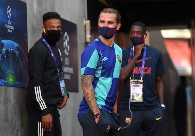 Antoine Griezmann y Ousmane Dembélé