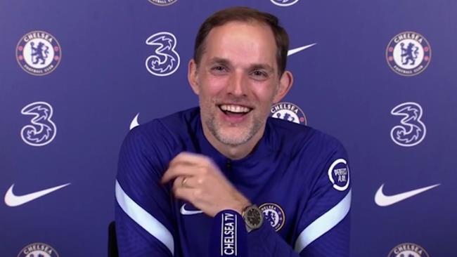 Tuchel en rueda de prensa