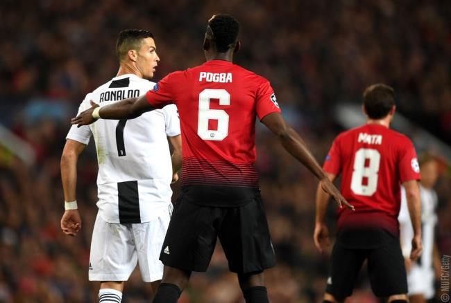 Pogba y CR7