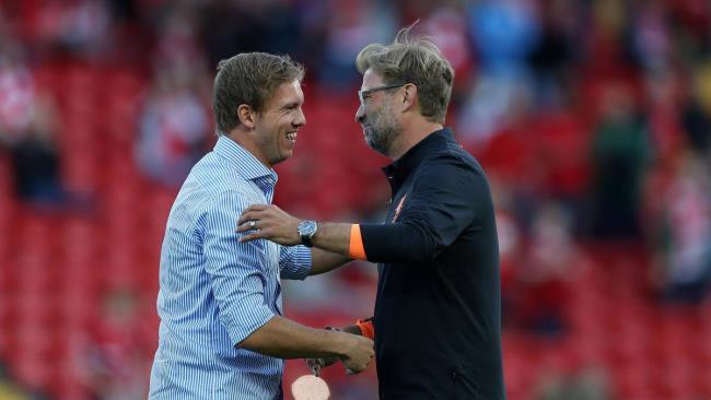 Nagelsmann y Klopp