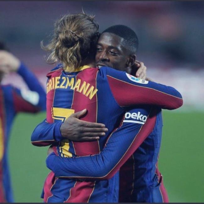 Griezmann y Dembélé