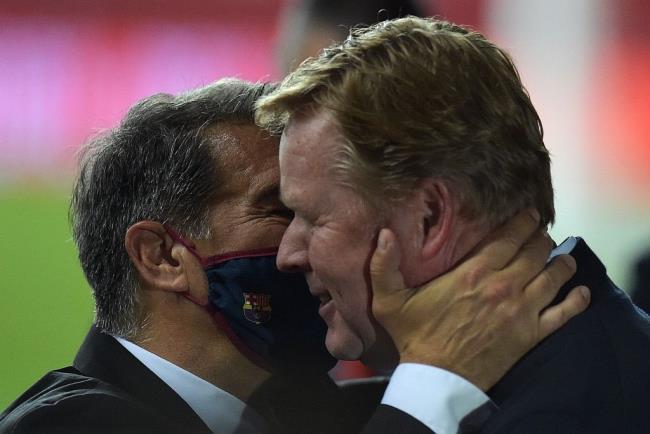 Laporta y Koeman