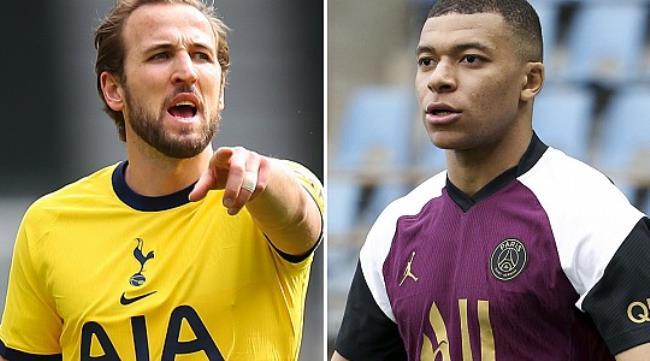 Harry Kane y Kylian Mbappé
