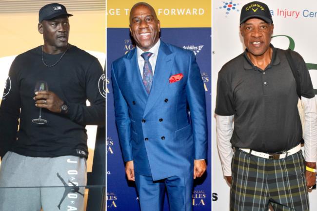 Michael Jordan, Erving y Magic