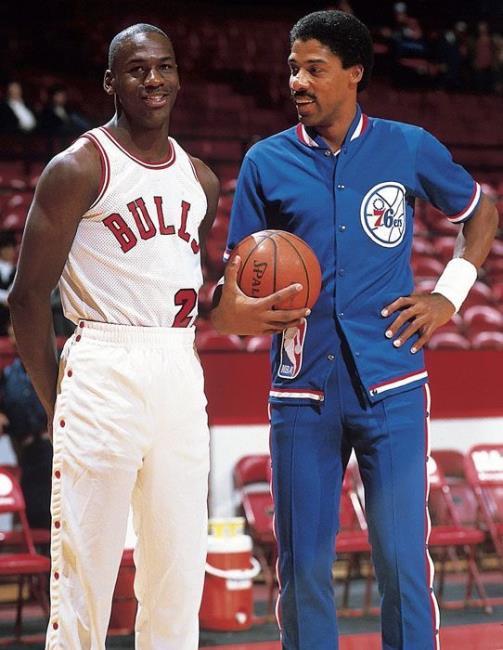 Michael Jordan y Erving