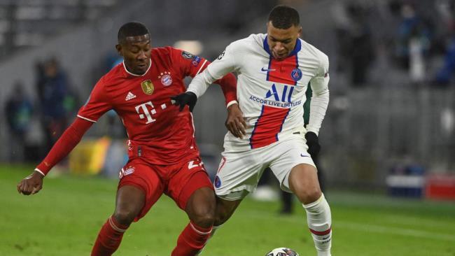 Alaba y Mbappé