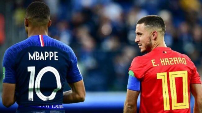 Mbappé y Hazard