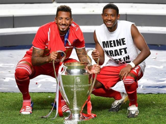 Jerome Boateng y David Alaba