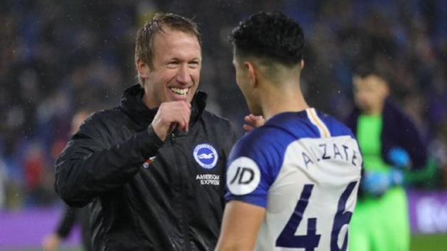 Graham Potter con el Brighton