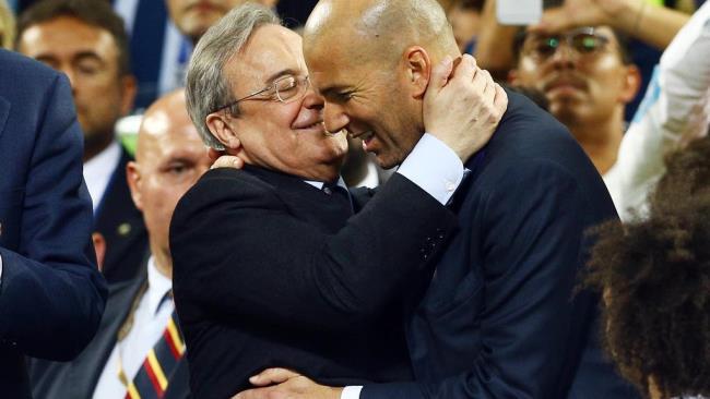 Florentino y Zidane