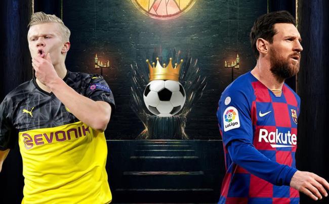 Haaland y Messi serían los líderes del Barcelona