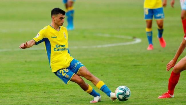 Pedri con Las Palmas