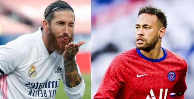 Ramos y Neymar