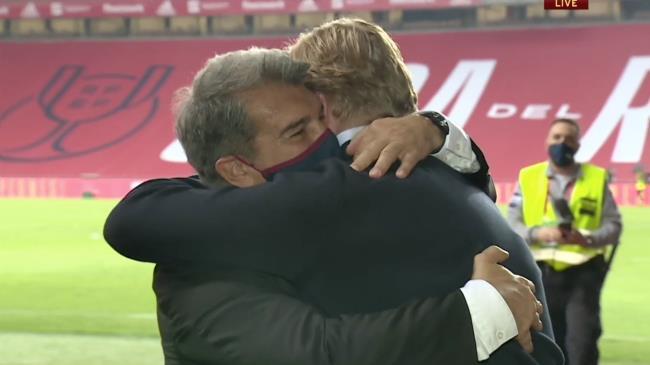 Laporta y Koeman