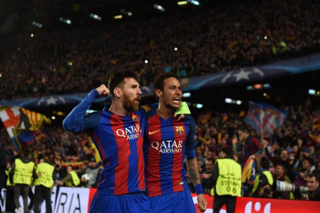Messi y Neymar