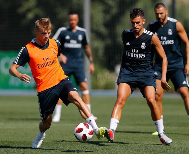 Odegaard y Ceballos