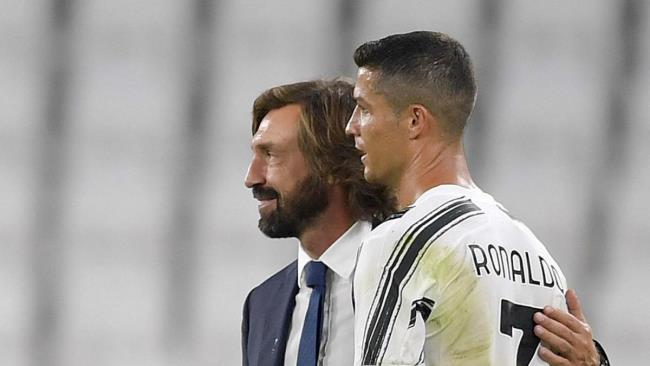 Pirlo y CR7
