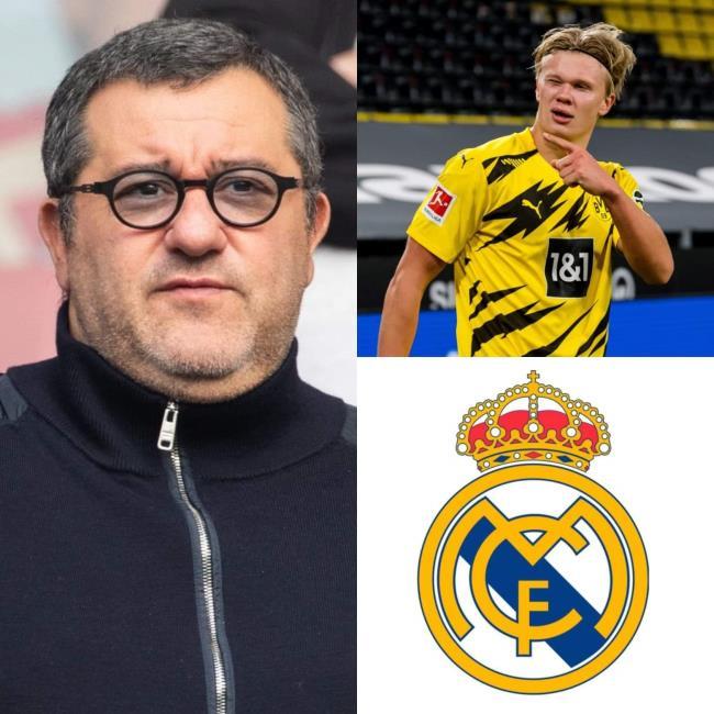 Haaland, Raiola y Real madrid