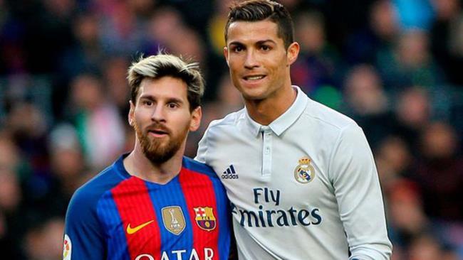 Messi y Cristiano