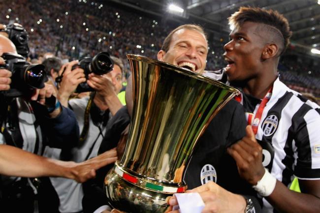 Allegri y Pogba
