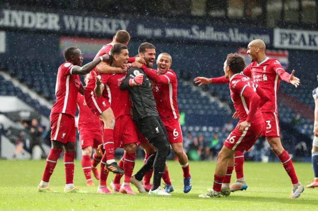Gol de Alisson Becker ante el West Brom
