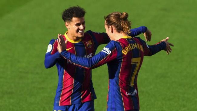 Coutinho y Griezmann