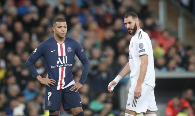 Mbappé y Benzema
