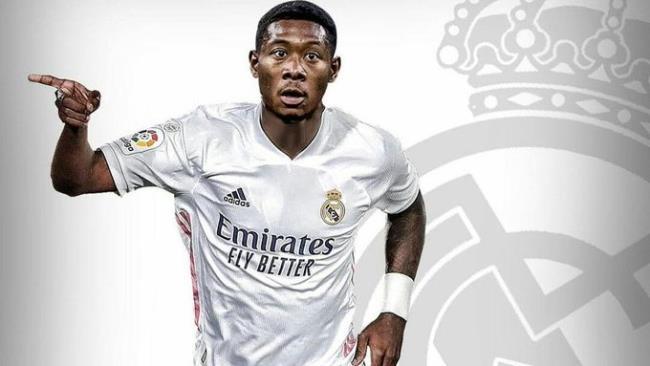 David Alaba en el Real Madrid