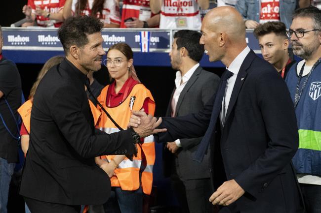 Simeone y Zidane