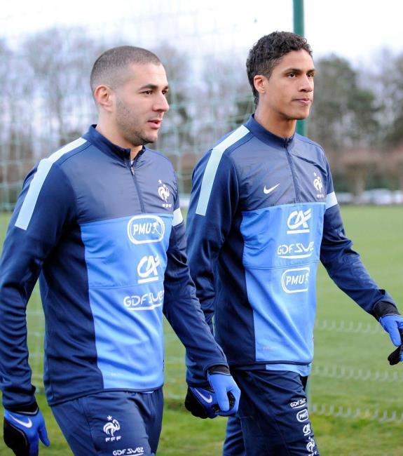 Benzema y Varane